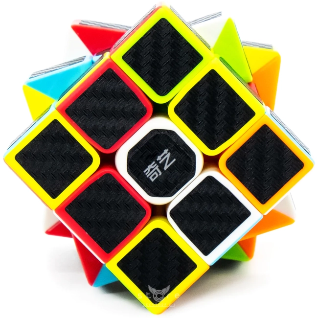 купить кубик Рубика qiyi mofangge 3x3x3 yongshi warrior s carbon