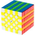 купить кубик Рубика qiyi mofangge 7x7x7 m pro (ball-core uv)