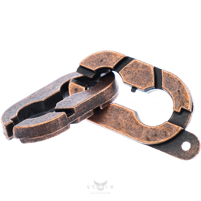 купить головоломку металлическая головоломка парный замок