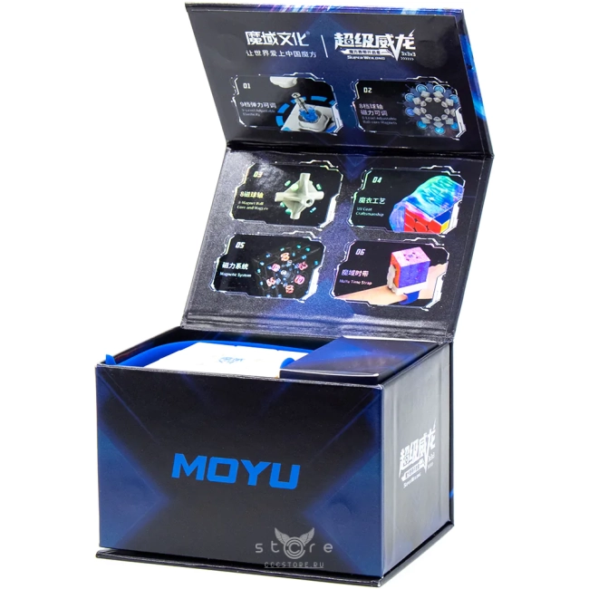 купить кубик Рубика moyu 3x3x3 super weilong 8-magnet ball core maglev