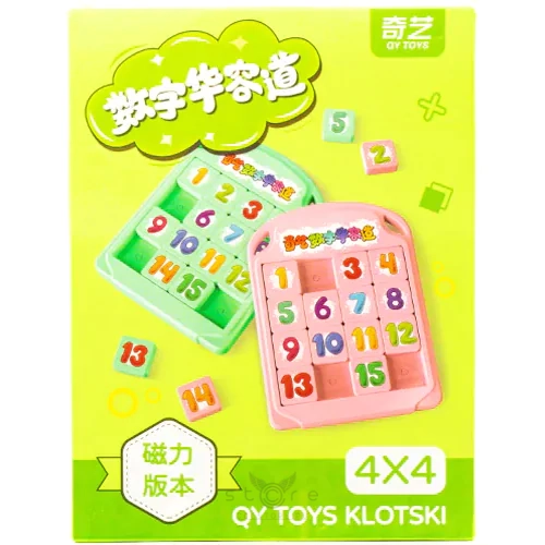 купить головоломку qiyi mofangge children klotski 15 (детские пятнашки)