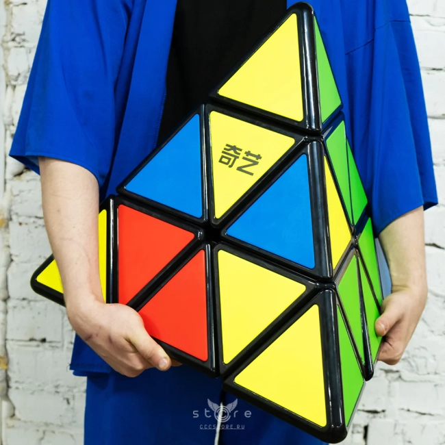 купить головоломку qiyi mofangge pyraminx qiming plus max 56cm