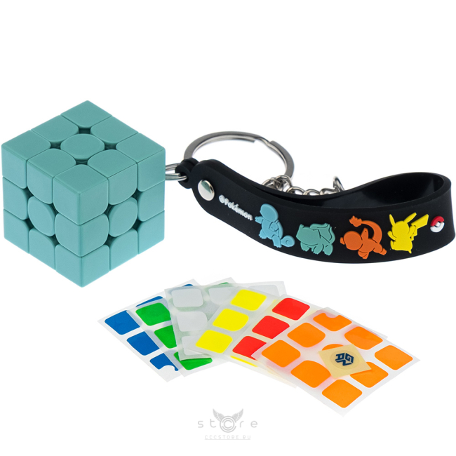 купить кубик Рубика gan 330 3x3x3 брелок squirtle