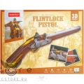 купить картонный конструктор — flintlock pistol