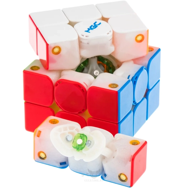 купить кубик Рубика yj 3x3x3 mgc3 beta 8-magnet ball core maglev uv