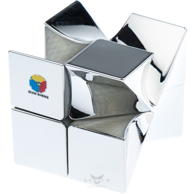 купить головоломку diansheng 2x2x2 twisted (metallized)
