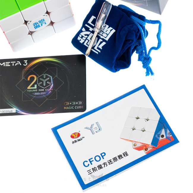 купить кубик Рубика yj 3x3x3 meta3 magnetic