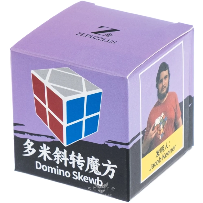 купить головоломку zepuzzles domino skewb