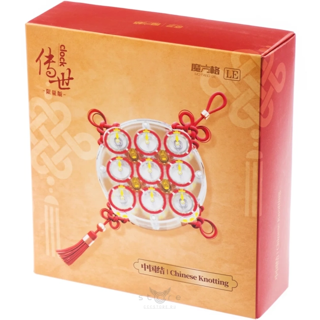купить головоломку qiyi mofangge clock v2 m limited chinese new year 2025