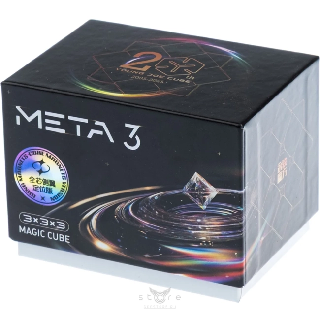 купить кубик Рубика yj 3x3x3 meta3 (wing-magnetic + 8-magnet ball-core + uv)