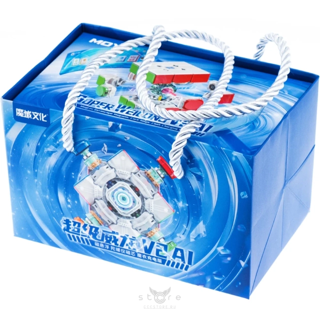 купить кубик Рубика moyu 3x3x3 super weilong v2 ai 8-magnet ball core maglev uv