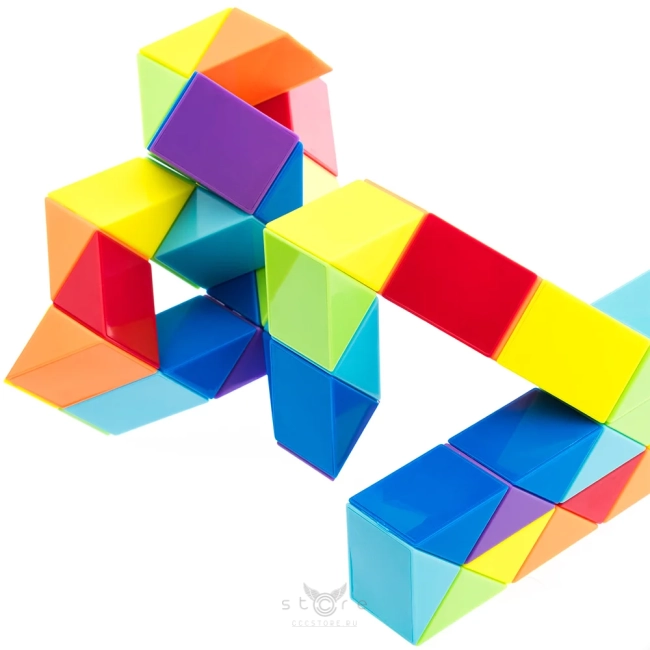 купить головоломку diansheng rainbow snake 72 элемента