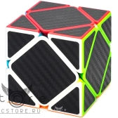 Z-cube Skewb Carbon Цветной пластик