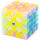 QiYi MoFangGe 5x5x5 Qizheng Jelly Прозрачный