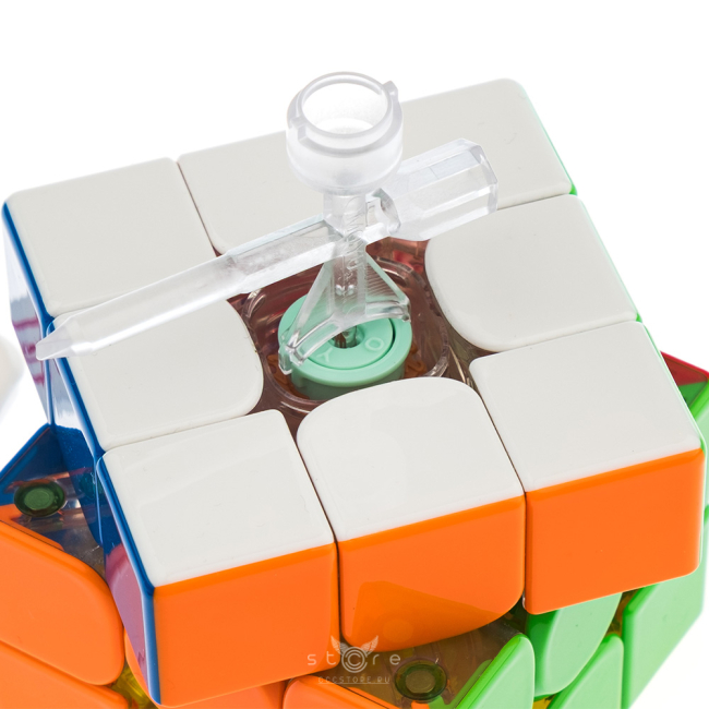 купить кубик Рубика moyu 3x3x3 weilong v11 20-magnet ball-core + maglev + uv (18th anniversary edition)