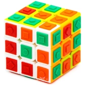 Calvin's Puzzle Grey Matter 3x3x3 Bastinazo Cube Цветной пластик
