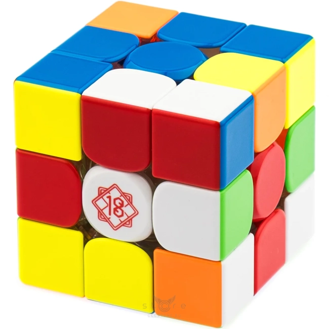 купить кубик Рубика moyu 3x3x3 super weilong v2 20-magnet ball-core + maglev + uv (18th anniversary edition)