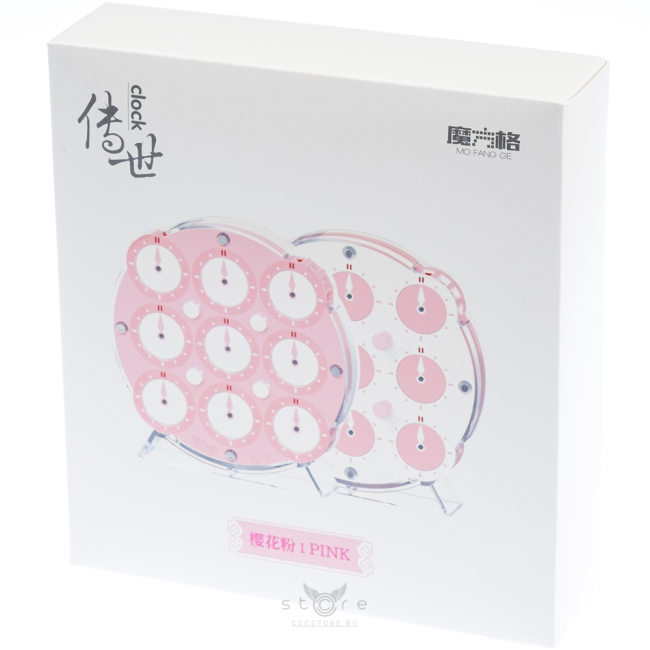 купить головоломку qiyi mofangge clock v2 m pink limited