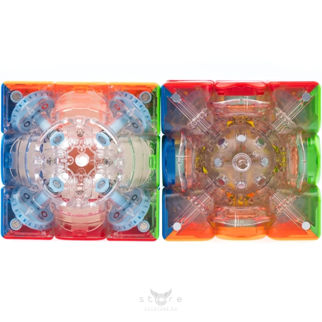 купить кубик Рубика moyu 3x3x3 super weilong v2 20-magnet ball-core + maglev + uv (18th anniversary edition)