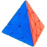 YJ Petal Pyraminx Цветной пластик