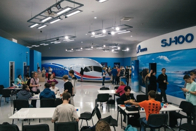 Соревнования по кубику Рубика в КБ Яковлева!