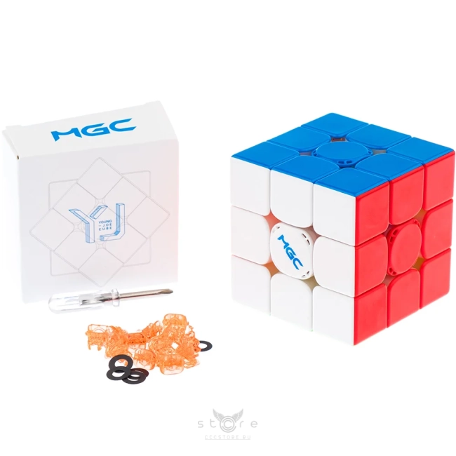 купить кубик Рубика yj 3x3x3 mgc3 beta 8-magnet ball core maglev uv