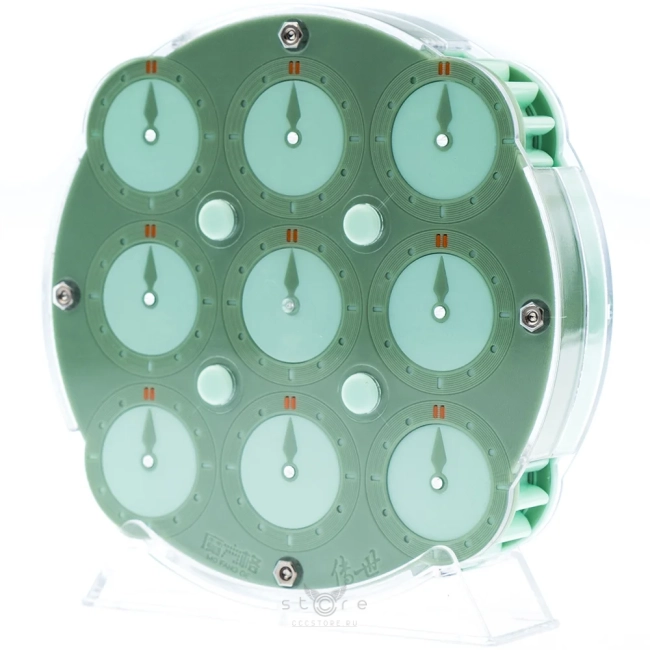 купить головоломку qiyi mofangge clock v2 m green limited