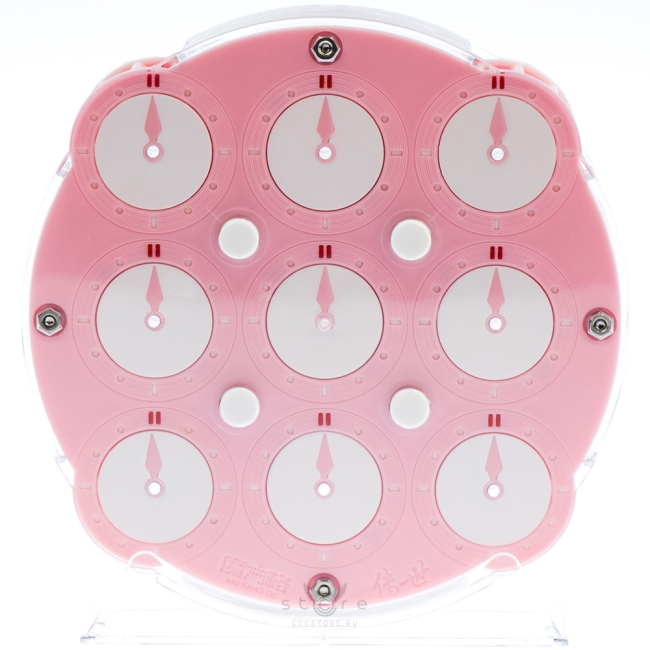 купить головоломку qiyi mofangge clock v2 m pink limited