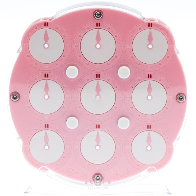 купить головоломку qiyi mofangge clock v2 m pink limited