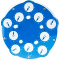 купить головоломку qiyi mofangge clock 5x5 chuanshi magnetic