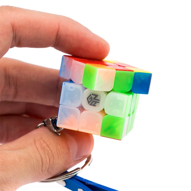 купить кубик Рубика gan 330 3x3x3 брелок (10th anniversary edition)