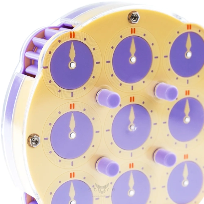 купить головоломку qiyi mofangge clock v2 m lilac limited