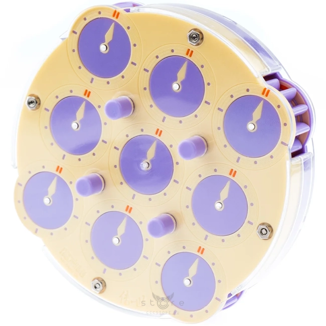 купить головоломку qiyi mofangge clock v2 m lilac limited