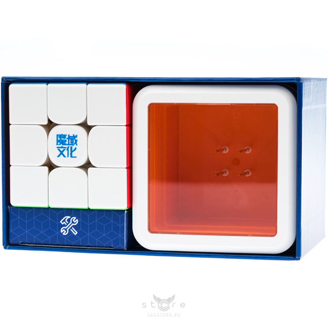 купить кубик Рубика moyu 3x3x3 weilong v11 ai 8-magnet ball core maglev uv