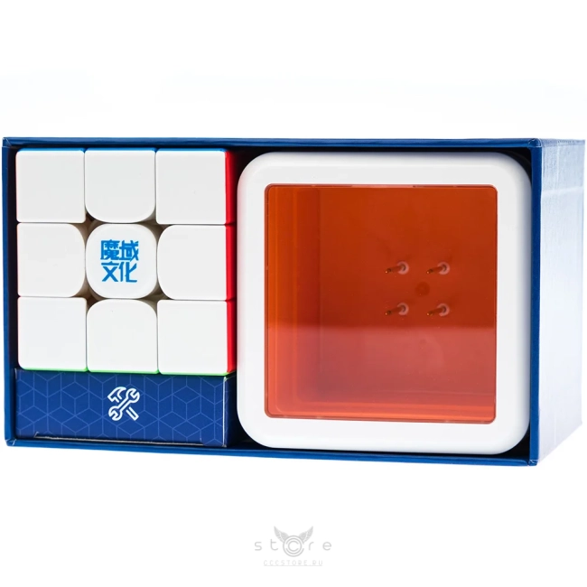 купить кубик Рубика moyu 3x3x3 weilong v11 ai 8-magnet ball core maglev uv