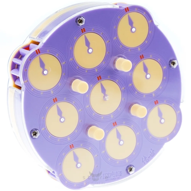 купить головоломку qiyi mofangge clock v2 m lilac limited