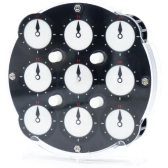 QiYi MoFangGe Clock Magnetic Черно-белый