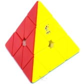 YuXin Pyraminx HuangLong M Цветной с темным красным