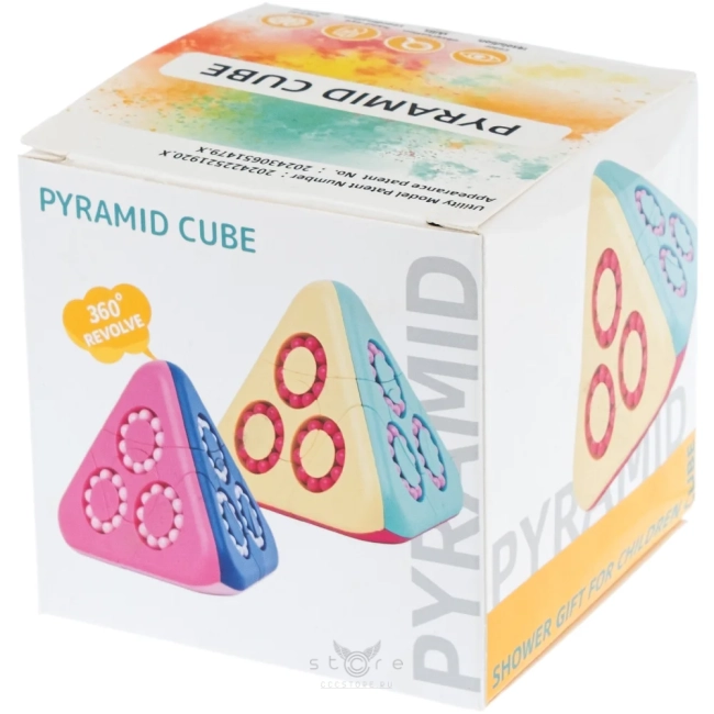 купить кубик Рубика шаробол ccc пирамидка (rotating magic beans pyramid cube)
