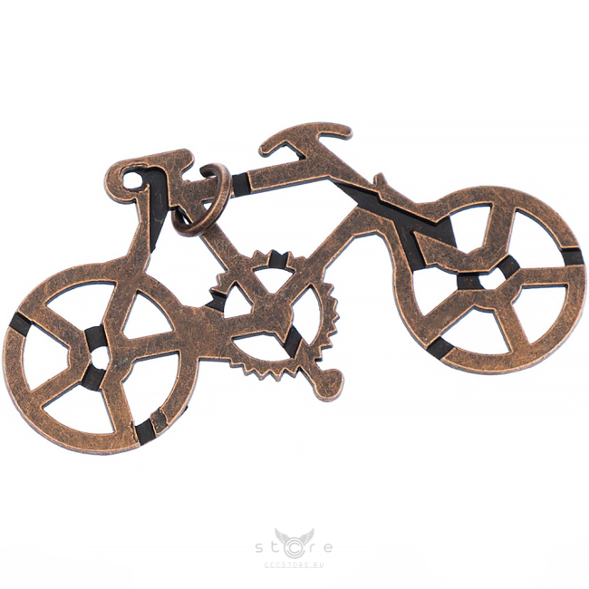 купить головоломку металлическая головоломка велосипед