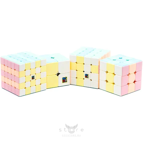 купить кубик Рубика moyu 2x2x2-5x5x5 meilong macaron set