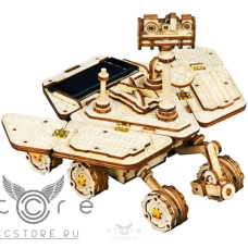 купить деревянный конструктор robotime — vagabond rover