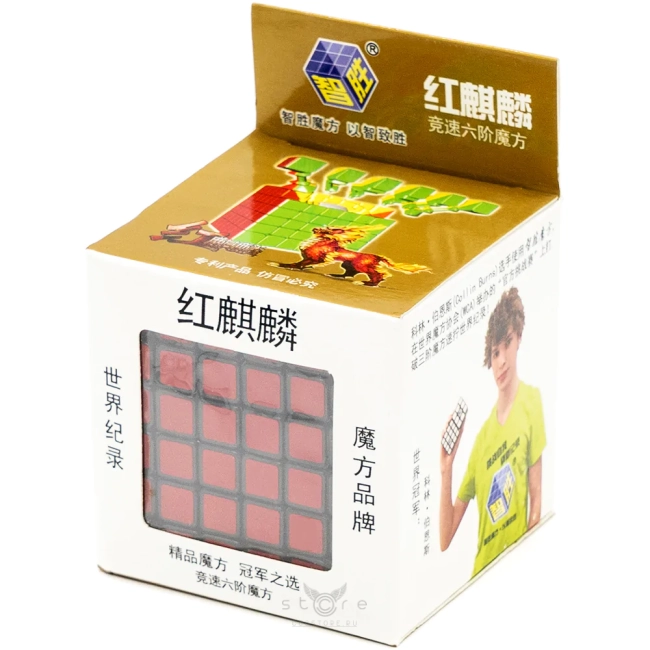 купить кубик Рубика yuxin 6x6x6 red kirin
