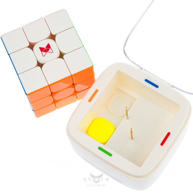 купить кубик Рубика qiyi mofangge x-man 3x3x3 tornado v4 m ai uv (power bank)
