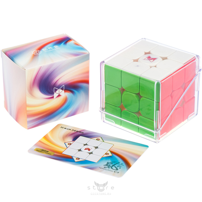 купить кубик Рубика qiyi mofangge x-man 3x3x3 tornado v3 m premium (flagship) uv