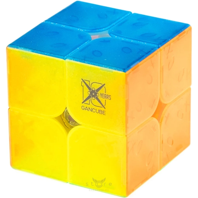 купить кубик Рубика gan 2x2x2 251 m leap uv (10th anniversary edition)