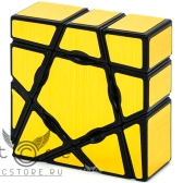 YJ 3x3x1 Ghost Mirror blocks Золотой