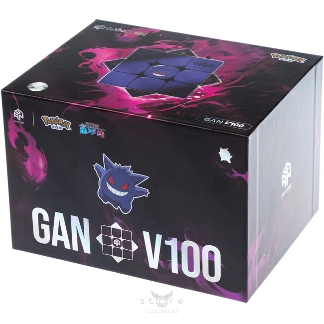 купить кубик Рубика gan v100 maglev uv 3x3x3 x gengar (limited)