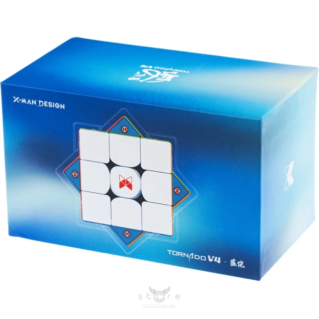 купить кубик Рубика qiyi mofangge x-man x lanlan 3x3x3 tornado v4 m flagship special edition