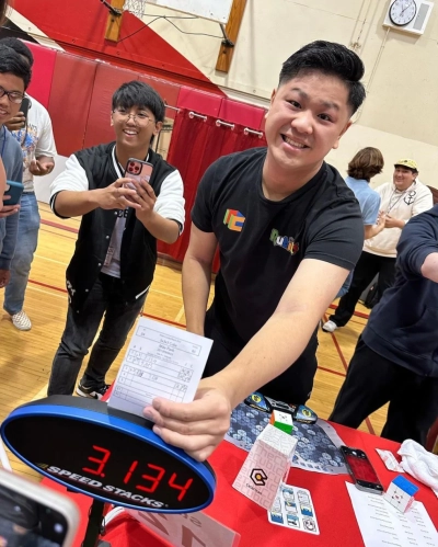 Мировой рекорд по кубику Рубика 3х3!